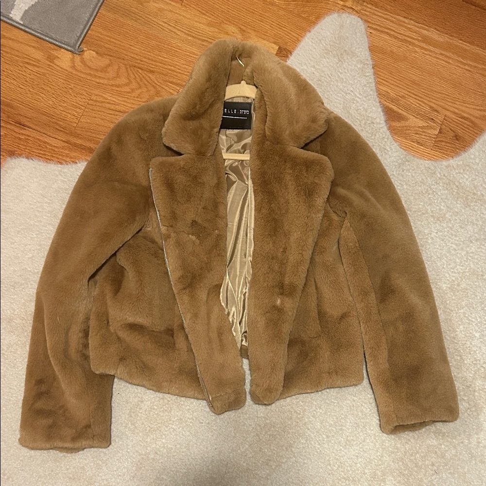 Bagatelle Brown Teddy Jacket